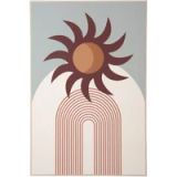 Present Time Décoration murale Alto Sol - Multicolor - 3x40x60cm - Moderne