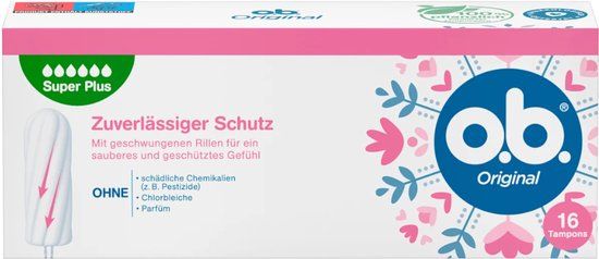 O.B. ProComfort Super Plus Tampons - 16 stuks
