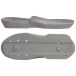 Roces M12 Patins à roulettes agressifs (Gris - 47-49)
