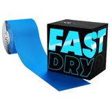 Kintex Kinesiologie Tape, waterdicht en sneldrogend, 5 cm x 5 m, FastDry Tape, huidvriendelijke fysiotape, medische tape, voor sport en fysiotherapie (blauw)