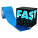Kintex Kinesiologie Tape, waterdicht en sneldrogend, 5 cm x 5 m, FastDry Tape, huidvriendelijke fysiotape, medische tape, voor sport en fysiotherapie (blauw)