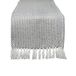 DII Woven Basics Collectie 100% Katoen Gebreide Tafelloper, 15x108, Grijs