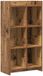 vidaXL Boekenkast Oud hout 59 x 30 x 111 cm Bewerkt hout