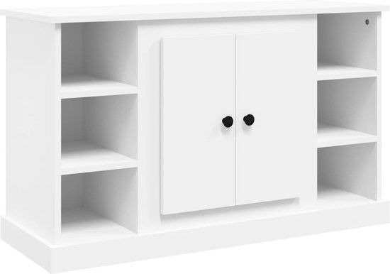 vidaXL Dressoir 100x35,5x60 cm Bewerkt Hout Wit