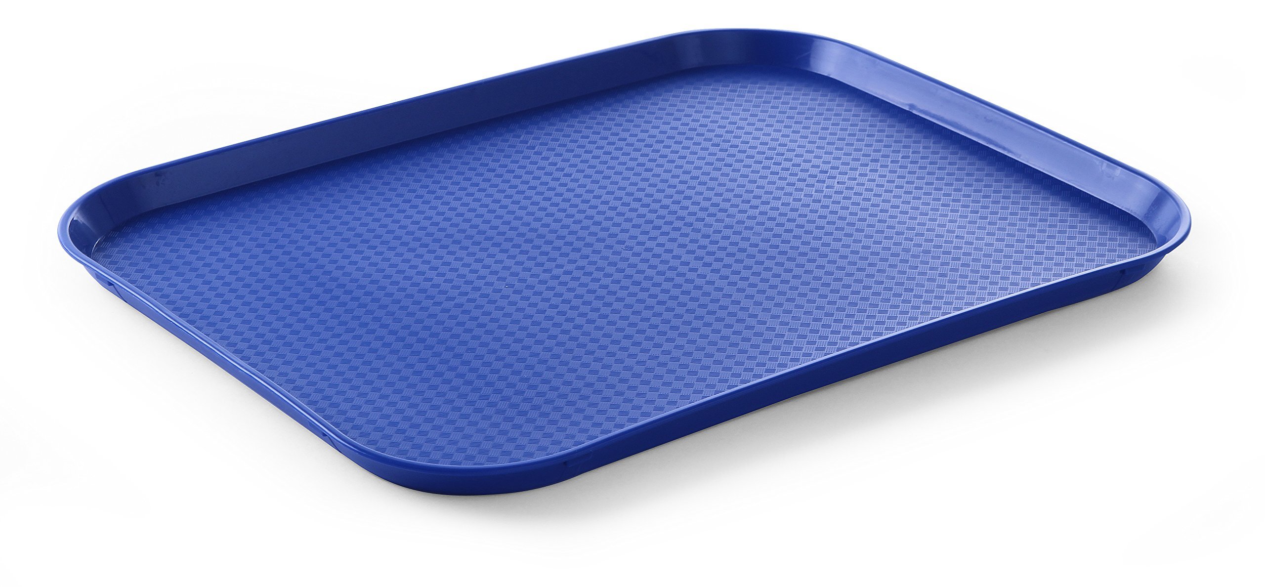 Hendi Fastfood dienbladen large - Blauw - 350x450x(H)20 mm