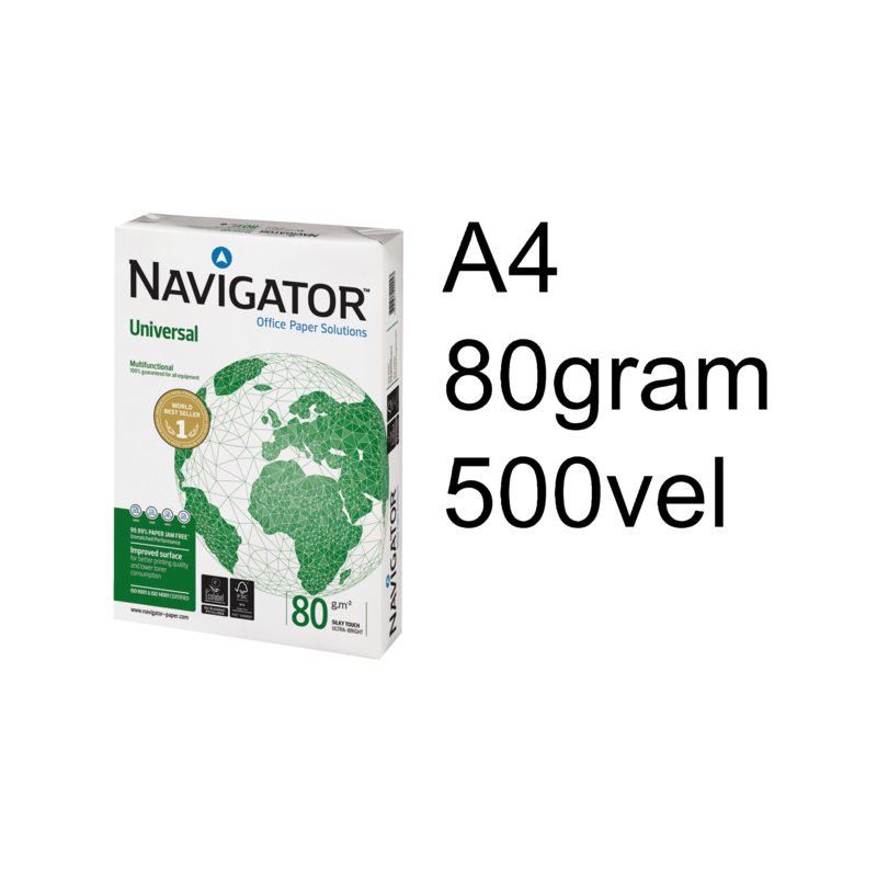 Navigator Kopieerpapier universal a4 80gr wit 500vel