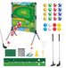 Jeu d'entraînement de golf pour le jeu interactif avec les parents