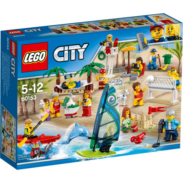 LEGO City Personenset - Plezier aan het strand - 60153