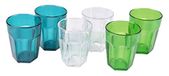 VIP Home 6VAI810F Lot 6 acrylglas meerkleurig 6,8 cm