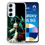 Cokitec Samsung Galaxy A55 5G Manga My Hero Academia Deku Versterkte hoes