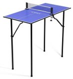 Fun-tafel Pingpongtafel tafeltennistafel - 90 x 45 cm - Netenset inbegrepen - 76 cm hoog