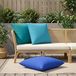 vidaXL Kussensloop HEERLEN Turquoise 65 x 65 cm Polyester