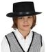 Chapeau cordovan noir pour enfants