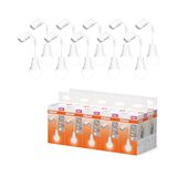 OSRAM LED-lamp Renovation A75 Terminal Block 4000K neutraal wit, 10 W, 1055 lm, wit, aansluitklem, voor bouwplaatsen, verhuizing, IP20,13 cm kabel