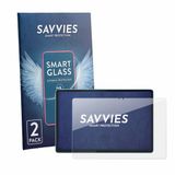 Savvies 2 Stuks Screenprotector - Geschikt voor Motorola Moto Pad 70 Groove - Beschermfolie Glas Transparant