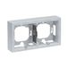 LEGRAND, SEANO opbouwbehuizing 2-voudig gelakt aluminium 765299