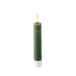Lumineo Green LED Pillar Candle 2-Pack, 2" x 14cm