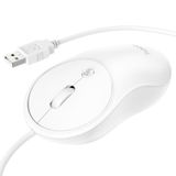 Hoco GM13 Ambidextre Souris USB Type-A Filaire 1600 DPI Blanc