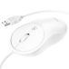 Hoco GM13 Ambidextre Souris USB Type-A Filaire 1600 DPI Blanc