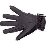 HKM Uniseks uit imitatieleder Winter Rijhandschoenen Zwart M