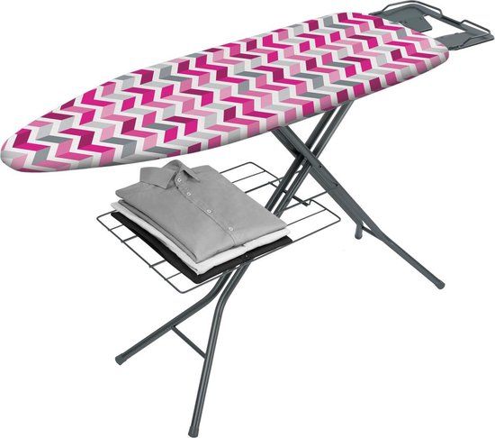 Metaltex Stiro Line Antares Strijkplank - 114x38 cm - Roze