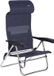 Crespo Chaise de plage AL/205 Compact Bleu foncé