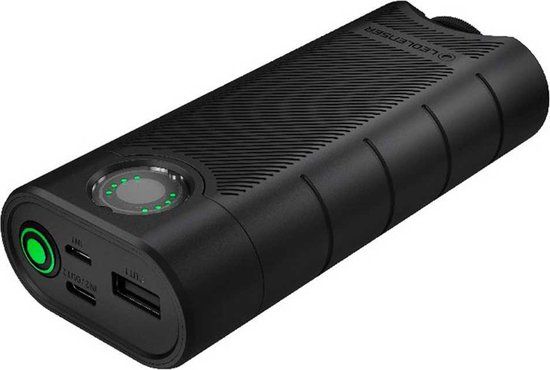 Ledlenser Flex 10 Powerbank - 9000 mAh - 2x USB - IP65 - Zwart