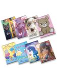 Pigna Maxi Notitieboek Baby Girl, A4, 21 x 29,7 cm, 80 pagina's + voorpagina, 80 g/m² papier, binnenkant 10,1 cm, vierkant, bijpassende omslag, 10 stuks
