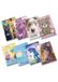 Pigna Maxi Notitieboek Baby Girl, A4, 21 x 29,7 cm, 80 pagina's + voorpagina, 80 g/m² papier, binnenkant 10,1 cm, vierkant, bijpassende omslag, 10 stuks