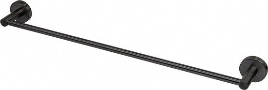 Haceka Kosmos Enkele Handdoekhouder Grafiet 61cm - 1208737