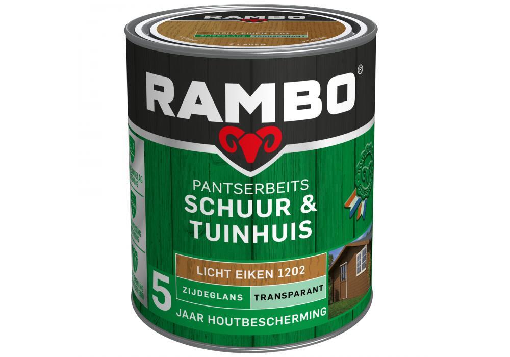 Rambo Pantserbeits Schuur & Tuinhuis Zijdeglans Transparant