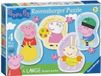 Ravensburger Peppa Pig Four Large Shaped Legpuzzel 10 stuk(s) Stripfiguren