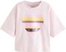 Next - Meisjes - T-shirt met hartlovertjes - Roze