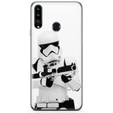 ERT GROUP mobiel telefoonhoesje voor Samsung A20S origineel en officieel erkend Star Wars patroon Stormtrooper 007 optimaal aangepast aan de vorm van de mobiele telefoon, gedeeltelijk bedrukt