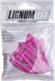 Lignum Golf Tees 72 mm 12 stuks (roze)
