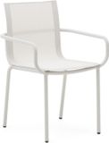 Kave Home Galdana Tuinstoel Aluminium Grijs 58 x 84 x 56 cm