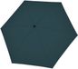 doppler Paraplu Fiber Micro Flat Uni Evergreen Donkergroen