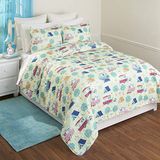 The Lakeside Collection Retro Glamping Lifestyle Twin Bed Quilt Set met 1 Kussensloop