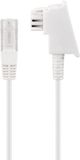 Goobay TAE-F - RJ45 DSL/VDSL telecom kabel | 2-aderig (8P2C) | wit | 2 meter