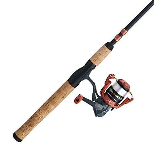 Shakespeare Crusader Spinning Reel and Rod Combo - Red/Black/Cork