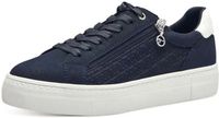 Tamaris Lage Toptrainers 1-23313-41 805 Damesschoenen Vegan M2331341 Marine