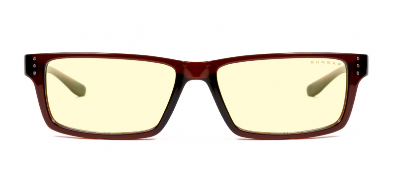 Gunnar Riot - Computerbril - Unisex - Rechthoek - Plastic - RIO-00201