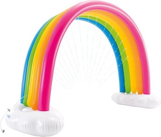 Intex Regenboog Sproeier - 180x300x109 cm - Zomer Speelgoed