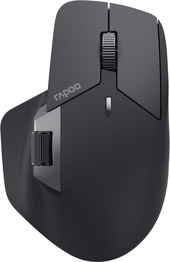 Rapoo MT760M Draadloze Multi-Mode muis - Grijs/Zwart