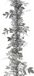 Decoris Kaemingk Lametta guirlande pvc d3h200 cm zilver kerst Decoris