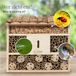 Wildlife Home Wilde bijen en andere Insecten Villa - met boomschors dak