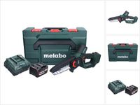 Metabo MS 18 LTX 15 accu-houtzaag 18 V 15 cm 5 m/s + 1x accu 4,0 Ah + oplader + metaBOX