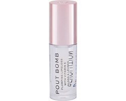 Makeup Revolution Pout Bomb Plumping Gloss Glaze - Ultimatige, hoogglanzende lipgloss - voor de perfecte smeermond - 1 stuk