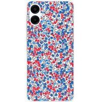 Samsung Galaxy A06 Liberty wiltshire bleu bedrukt siliconen hoesje