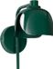 Osram DECOR Corolle Wandlamp, Vert Métal Verre, Version G9, Câble textile, Style rétro